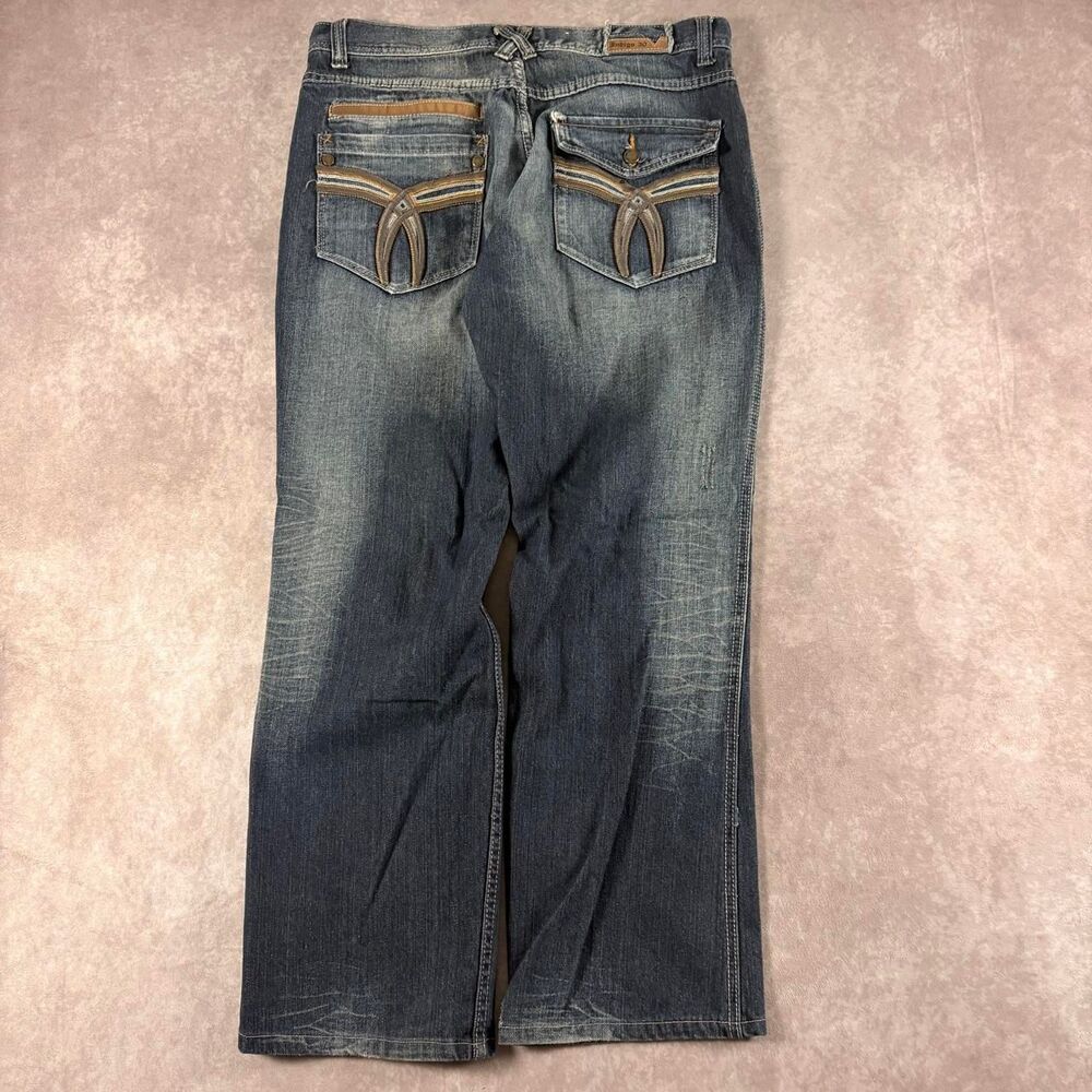 vintage y2k indigo thirty double pocket jeans